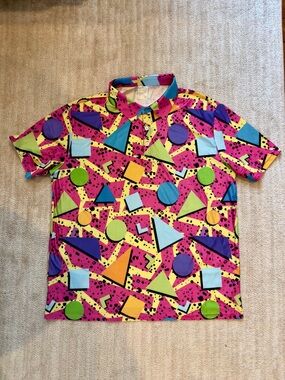 Fresh Prince of Bel Air Themed Golf Polo